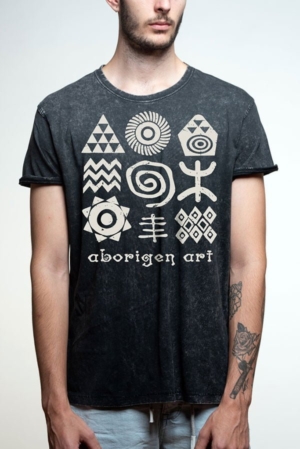 Camiseta aboriginal art