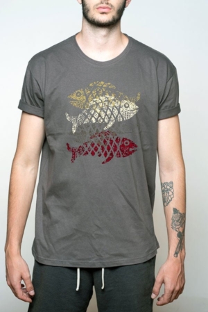 Camiseta hombre original peces