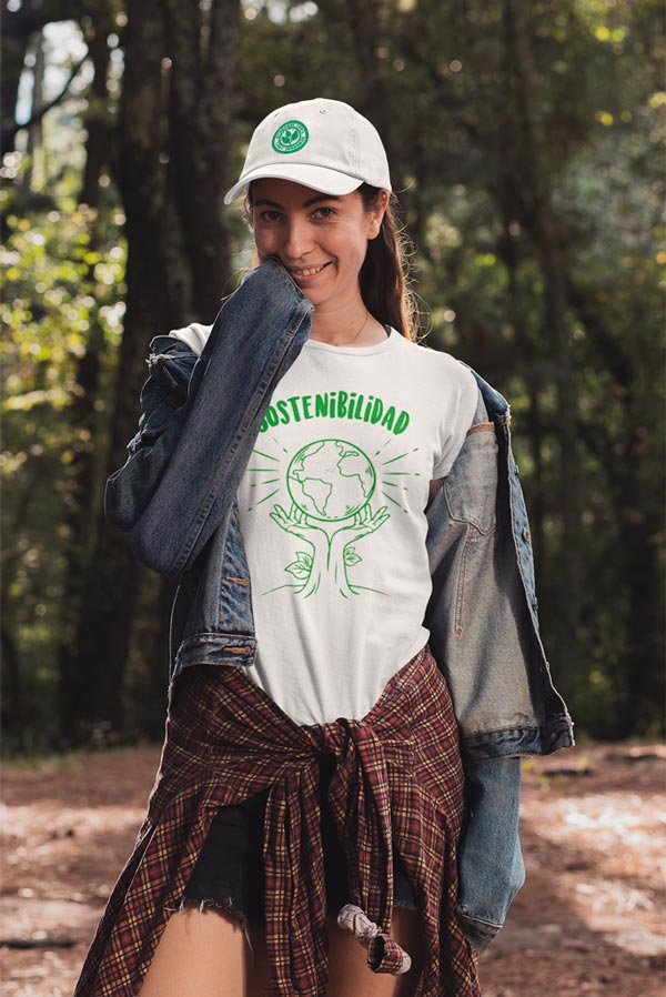 Camiseta algodón orgánico Unisex sostenibilidad