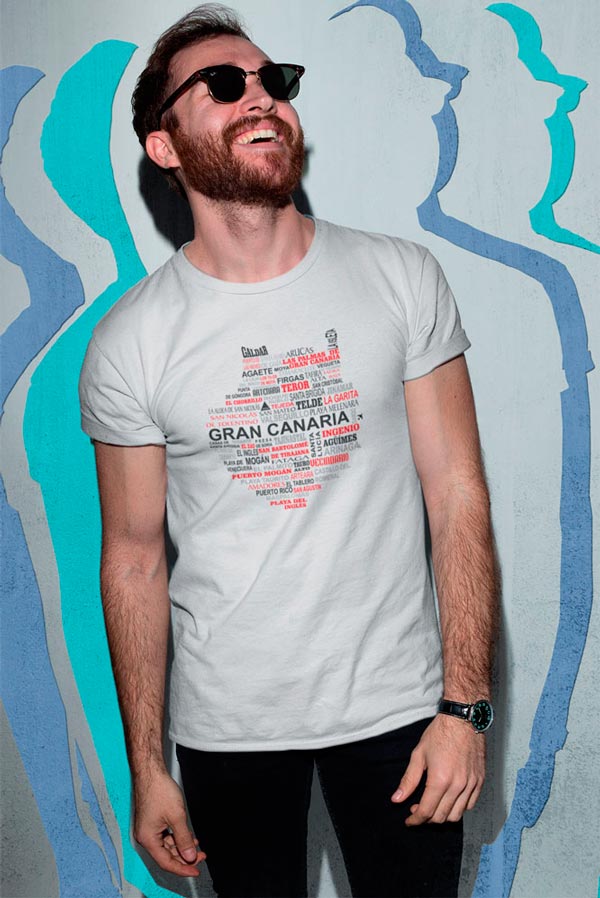 Camiseta diseño original Gran Canaria