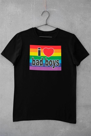Camiseta lgbt bad boys