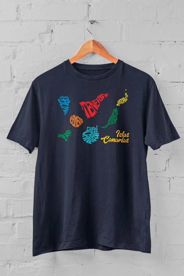 Camiseta hombre archipiélago canario