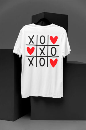 Camiseta "Tres en Raya San Valentín"