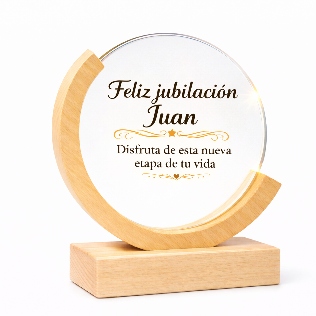 Trofeo de Cristal Personalizado con Foto y Texto - Imagen 2