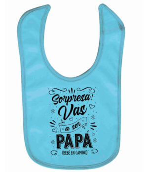 Babero Anuncio – "Sorpresa, ¡Vas a Ser Papá!"