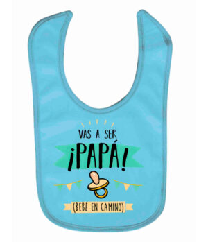Babero Anuncio – "Vas a Ser Papá (Bebé en Camino)"